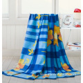 Custom throw cheap anti-pilling polar fleece blanket